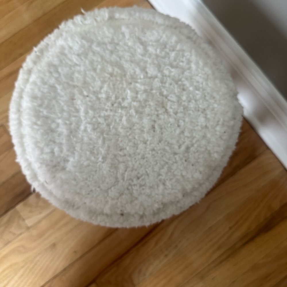 Faux Fur Footstool - Picture 4 of 7